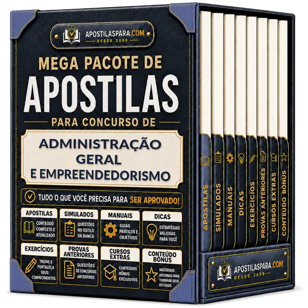 Apostila para Administração Geral e Empreendedorismo