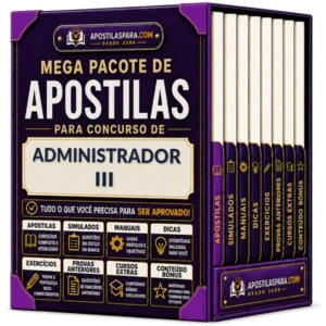 Apostila para Administrador III