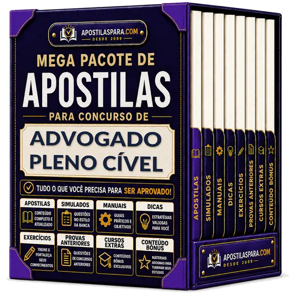 Apostila para Advogado Pleno - Cível