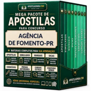 Apostila para Agência de Fomento-PR