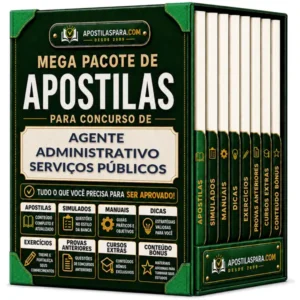 Apostila para Agente Administrativo Serviços Públicos
