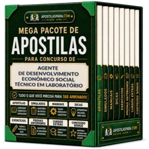 Apostila para Agente de Desenvolvimento Econômico Social - Técnico em Laboratório