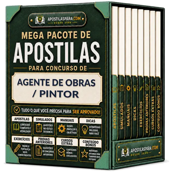Apostila para Agente de Obras /Pintor