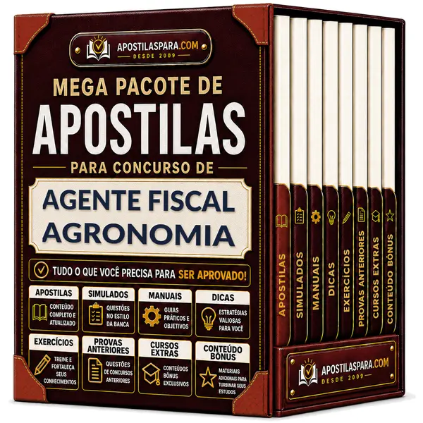 Apostila para Agente Fiscal - Agronomia