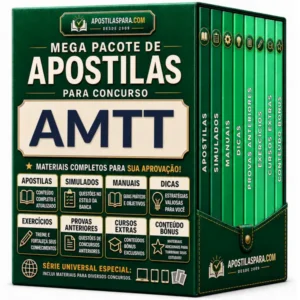 Apostila para AMTT - Prefeitura Ponta Grossa-PR