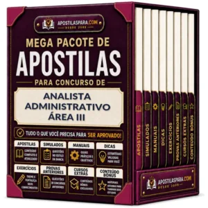 Apostila para Analista Administrativo - Área III
