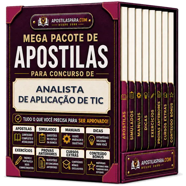 Apostila para Analista de Aplicação de TIC