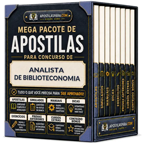 Apostila para Analista de Biblioteconomia