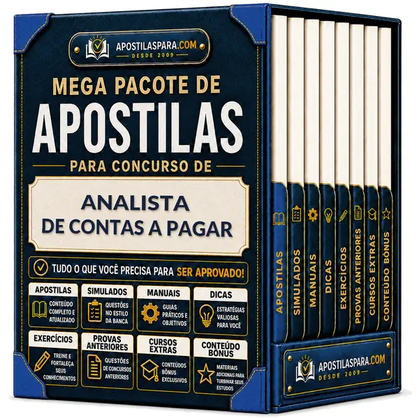 Apostila para Analista de Contas a Pagar