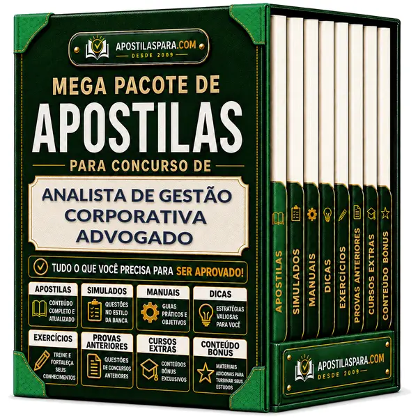 Apostila para Analista de Gestão Corporativa - Advogado