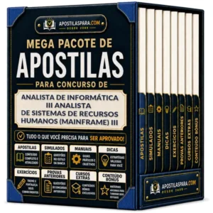 Apostila para Analista de Informática III - Analista de Sistemas de Recursos Humanos (mainframe) III