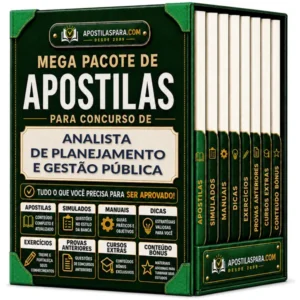 Apostila para Analista de Planejamento e Gestão Pública
