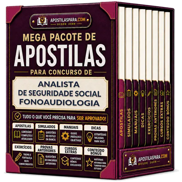 Apostila para Analista de Seguridade Social - Fonoaudiologia