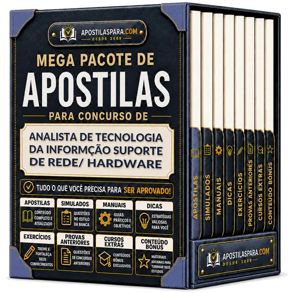Apostila para Analista de Tecnologia da Informção - Suporte de Rede/ Hardware
