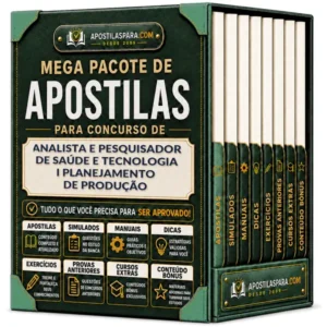 Apostila para Analista e Pesquisador de Saúde e Tecnologia I - Planejamento de Produção