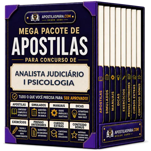 Apostila para Analista Judiciário I - Psicologia
