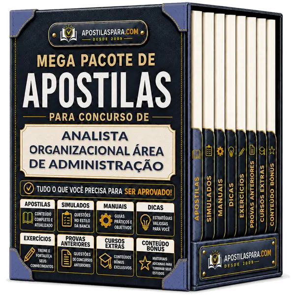Apostila para Analista Organizacional - Área de Administração