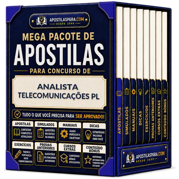 Apostila para Analista Telecomunicações PL