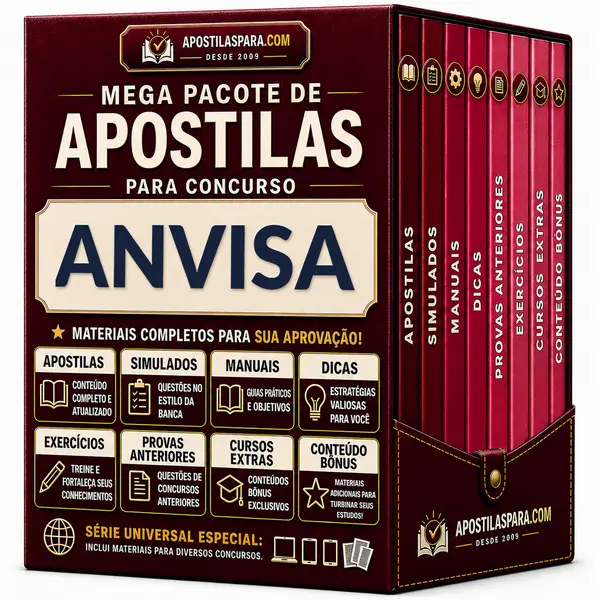 Apostila para ANVISA
