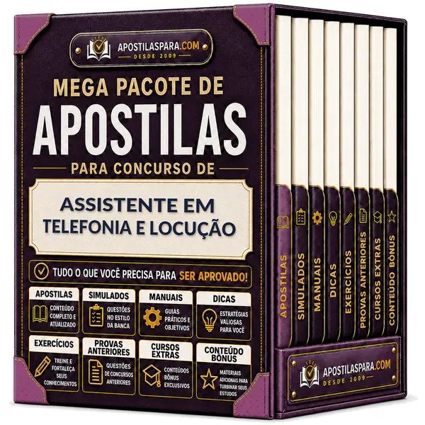 Apostila para Assistente em Telefonia e Locução