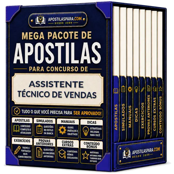 Apostila para Assistente Técnico de Vendas