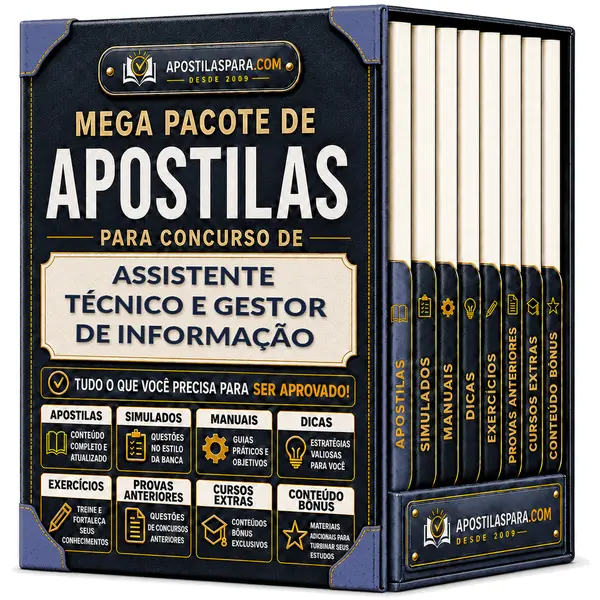 Apostila para Assistente Técnico e gestor de Informação