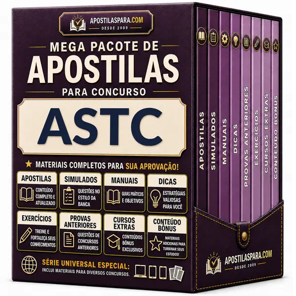 Apostila para ASTC - Prefeitura Criciúma-SC
