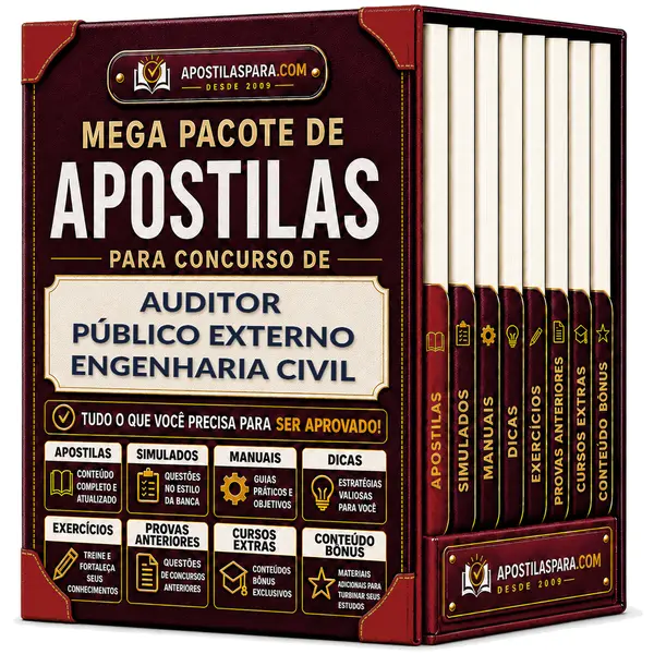 Apostila para Auditor Público Externo - Engenharia Civil