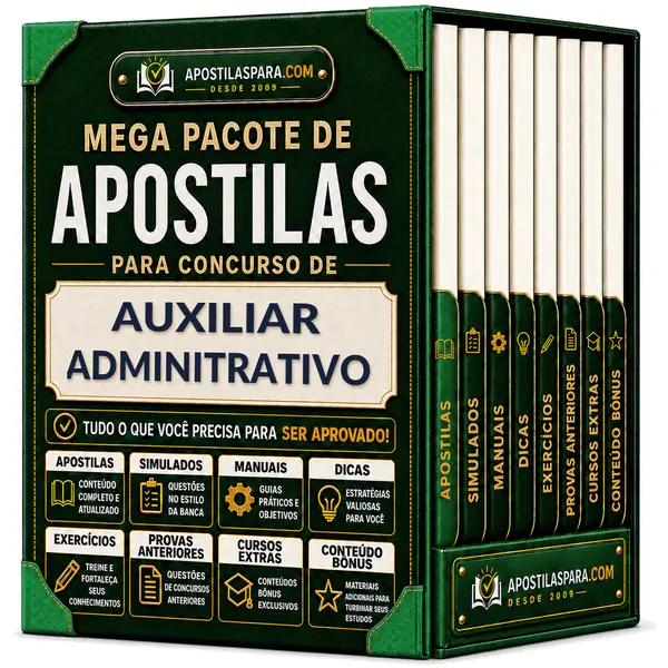Apostila para Auxiliar Adminitrativo