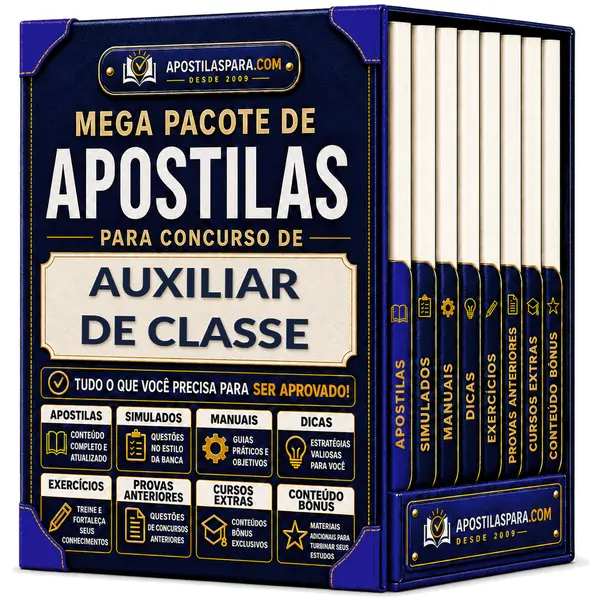 Apostila para Auxiliar de Classe