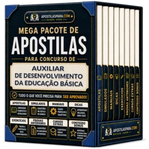 Apostila para Auxiliar de Desenvolvimento da Educação Básica