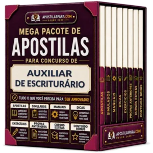 Apostila para Auxiliar de Escriturário