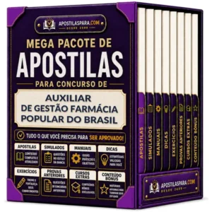 Apostila para Auxiliar de Gestão - Farmácia Popular do Brasil