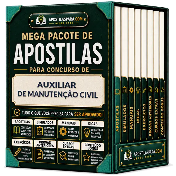 Apostila para Auxiliar de Manutenção Civil