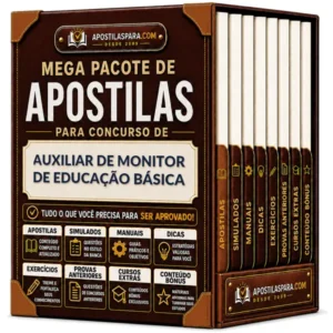 Apostila para Auxiliar de Monitor de Educação Básica