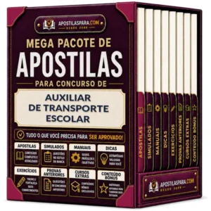 Apostila para Auxiliar de Transporte Escolar