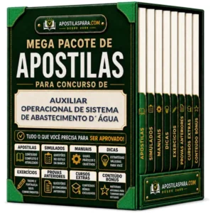 Apostila para Auxiliar Operacional de Sistema de Abastecimento D´ Água