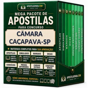Apostila para Câmara Caçapava-SP