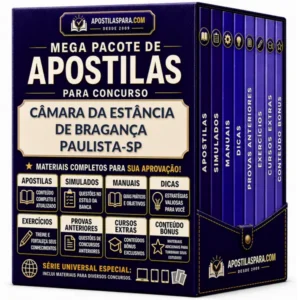 Apostila para Câmara da Estância de Bragança Paulista-SP