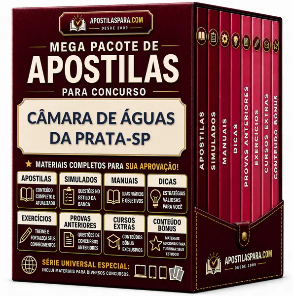 Apostila para Câmara de Águas da Prata-SP