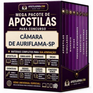 Apostila para Câmara de Auriflama-SP