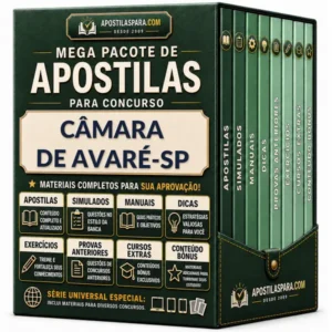 Apostila para Câmara de Avaré-SP