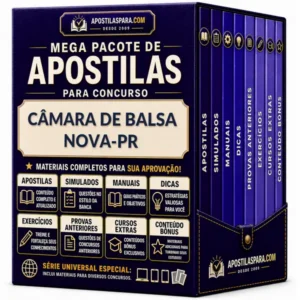 Apostila para Câmara de Balsa Nova-PR