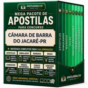 Apostila para Câmara de Barra do Jacaré-PR