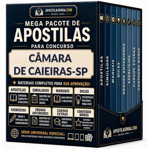 Apostila para Câmara de Caieiras-SP