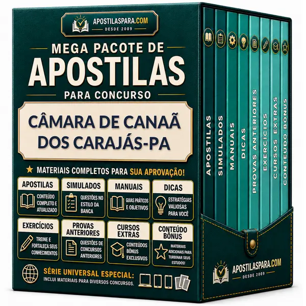 Apostila para Câmara de Canaã dos Carajás-PA