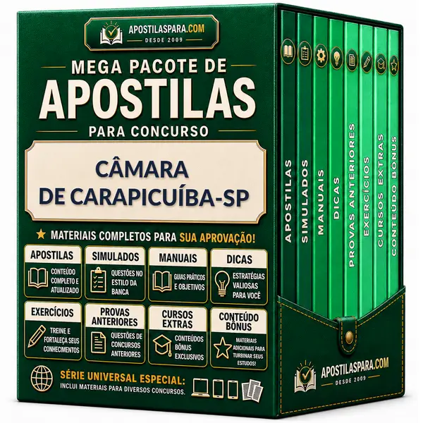 Apostila para Câmara de Carapicuíba-SP