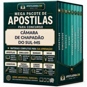 Apostila para Câmara de Chapadão do Sul-MS