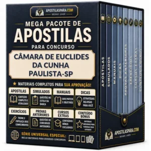 Apostila para Câmara de Euclides da Cunha Paulista-SP