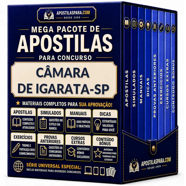 Apostila para Câmara de Igarata-SP